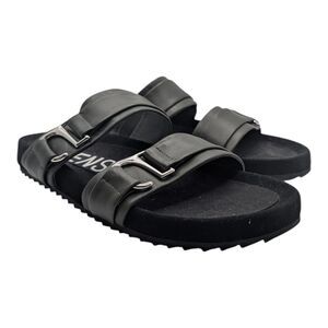 Senso Dehlia Leather Black Sandals Women's 6 EU36 Bohemian Hippie Vibe Comfort